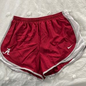 Women’s size M Nike Alabama Drifit shorts. Never worn